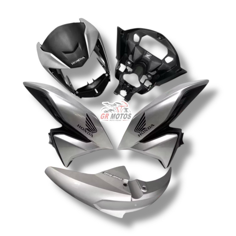 KIT CARENAGEM MOD HONDA CG TITAN160 22/23/24 em Oferta na Shopee