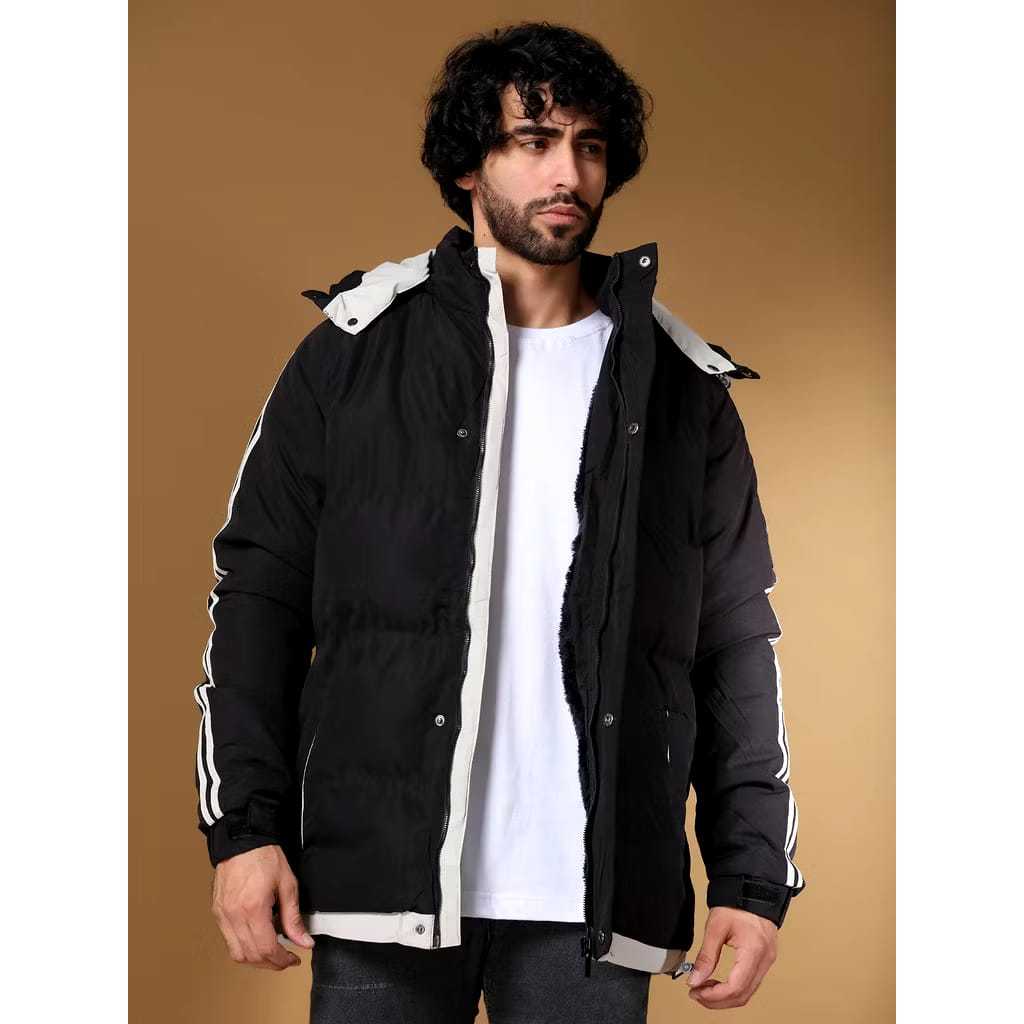 Jaqueta Bobo Jacó Preto Corta-vento Masculino Importado C/ Capuz