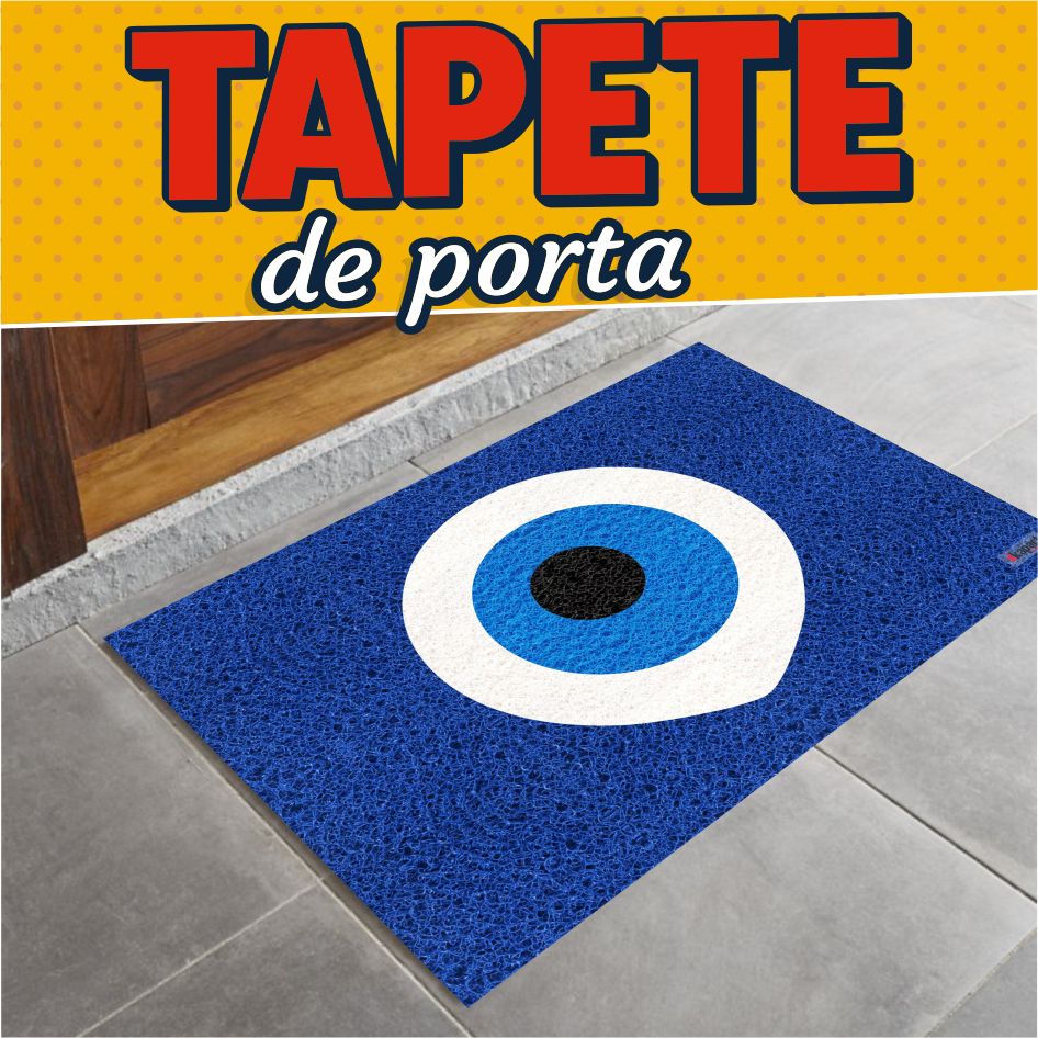 Tapete Capacho modelo Olho Grego