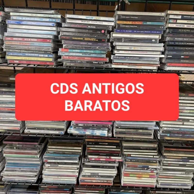 Garimpo Bazar de CDs Antigos • Rock, Pop, MPB Coleção de CDs Antigos • Raros e Originais