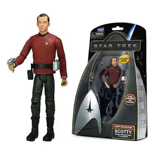 Boneco Star Trek Scotty Warp Collection Action Figure Playmates