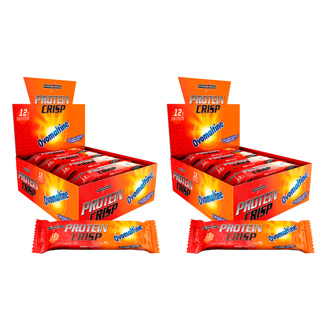 Kit 2x Display 12 Unidades Protein Crisp Bar Ovomaltine - Integral Médica em Oferta na Shopee