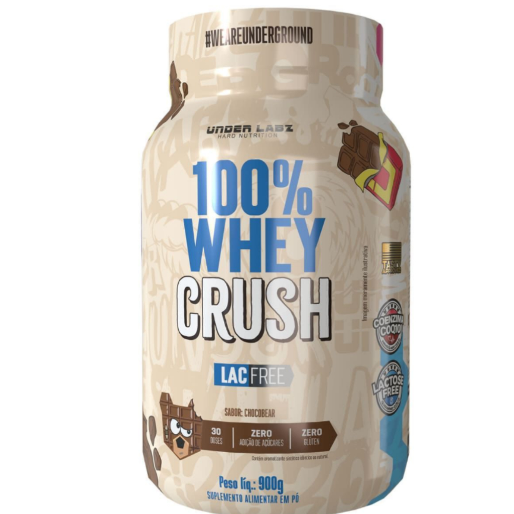 100% Whey Crush - 900g Chocobear - Under Labz