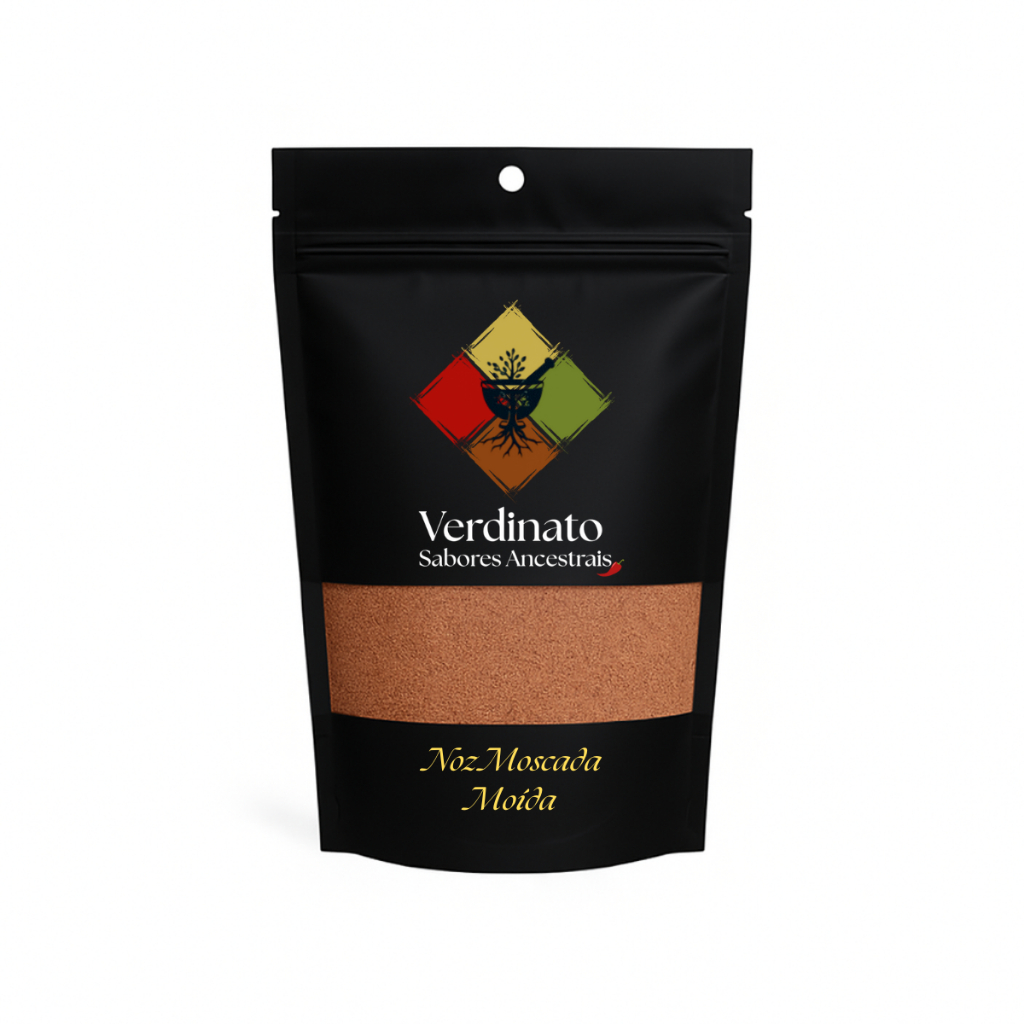 Noz Moscada em Pó Premium 25g 50g 100g - Verdinato - Sabor Aveludado para Molhos