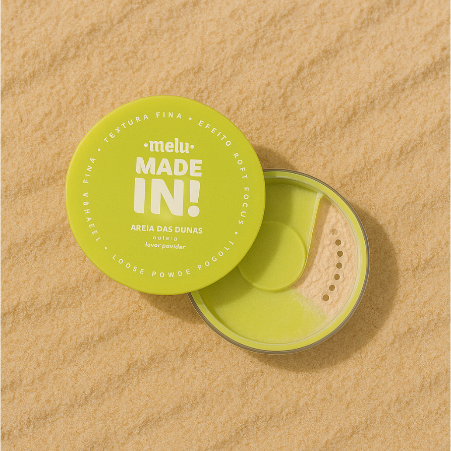 Pó Solto Areia Das Dunas Made In by Melu