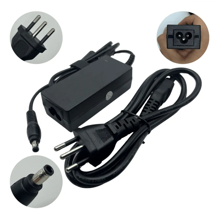 Carregador Fonte Notebook Compatível Samsung Np150 Plus Nc215 Nf110 N120 Nc20 19V 2,1A 40W 5,5x3,0mm