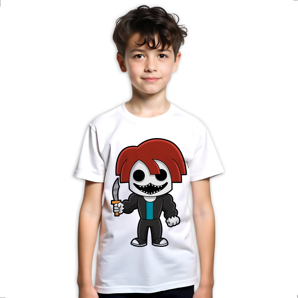 Camiseta Infantil Piggy Roblox Jogo Game Authentic LK401