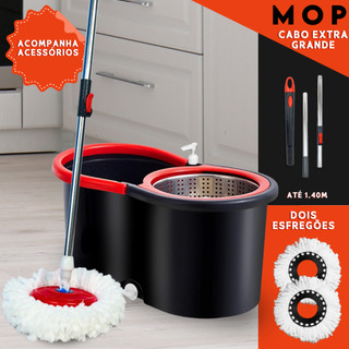 Mop Giratório 360: Desconto Imperdível! 🧼