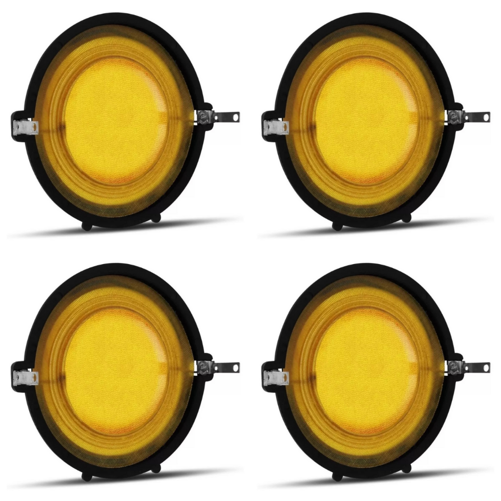 4 Reparo Para Corneta Driver D200 D 200 Automotivo Musicall Som Automotivo Som Residencial e Som Profissional Caixa Trio