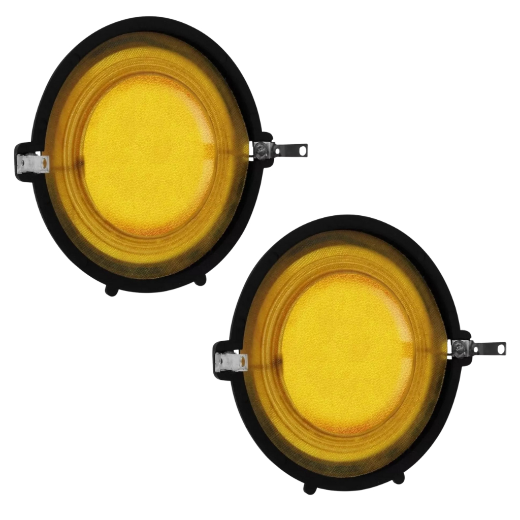 Kit 2 Reparo Musicall Para Corneta Driver D200 100w Rms 8ohms Som Automotivo Som Residencial Som Profissional Caixa Trio