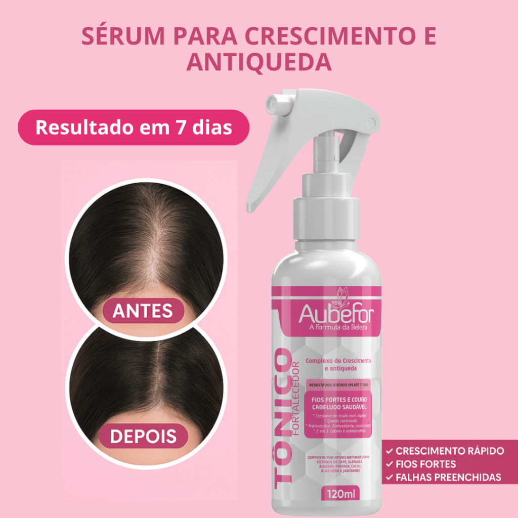 Tônico de Crescimento Capilar Aubefor: Onde Comprar | BuscaProdutos