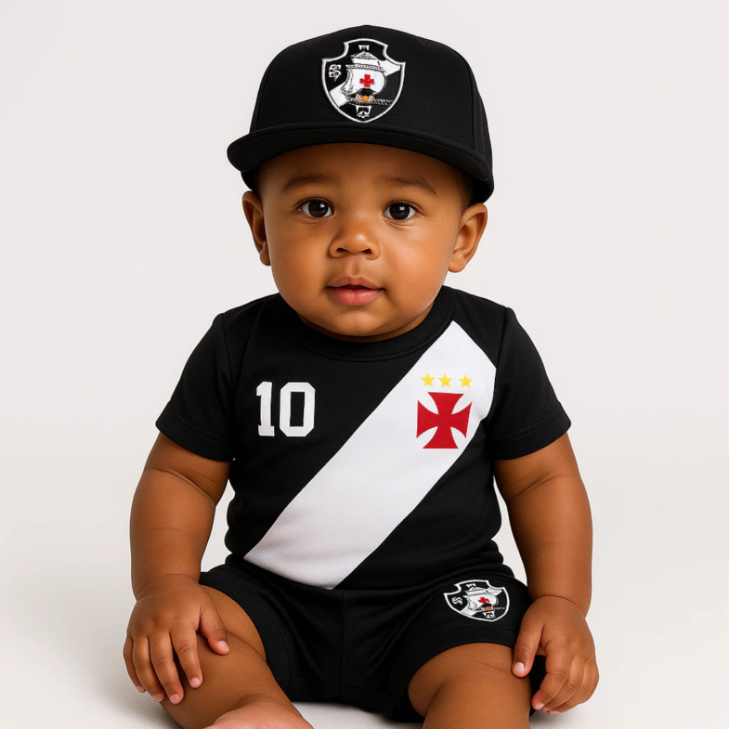 Body Bebê Infantil Gama Mêsversário Temático Gigante da Colina Super Confortável