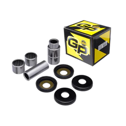 Kit Bucha Balança Traseira com Rolamento (10 Peças) GP7 - CG 150/CG 160/CG 125/CBX 200/CBX 150 Aero