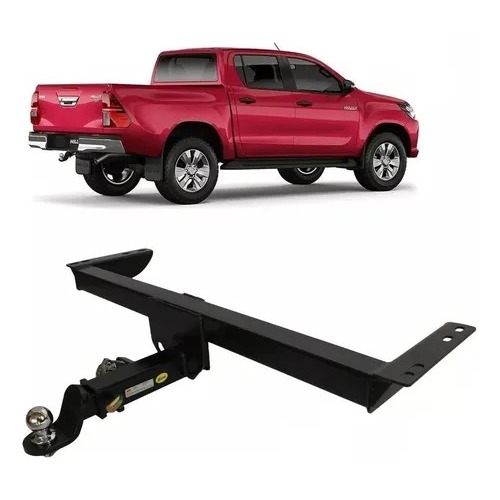 Engate Removível Toyota Hilux pick-up 2005-2025 2.100kg em Oferta na Shopee