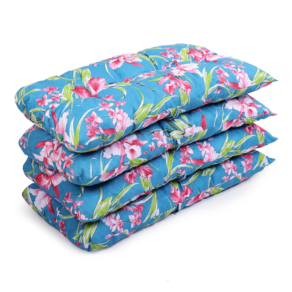 04 Almofadas 95x45 Premium Pérola Confort para Pallet e Jardim Moderna e Durável