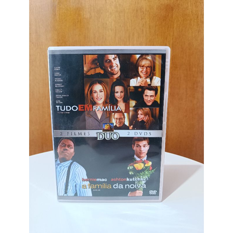 DVD DUO - TUDO EM FAMÍLIA E A FAMÍLIA DA NOIVA