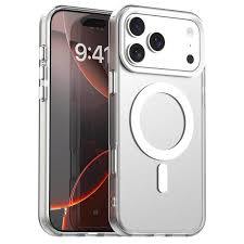 Capa Magnetica Apple iPhone 17 Pro Tela 6.3 Clear Magsafe Acrilica Sem Fio Anti 