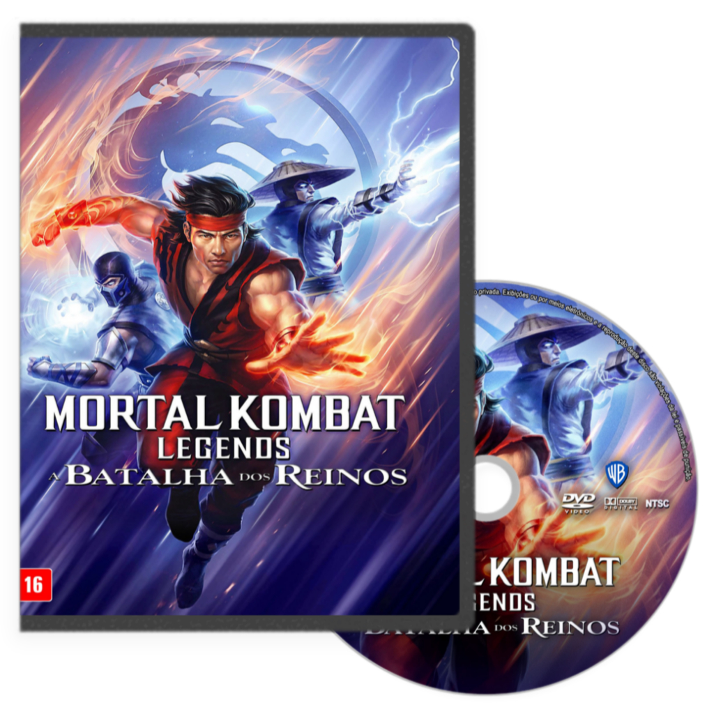 DVD - Mortal Kombat Legends - A Batalha Dos Reinos (2021) (Dublado e Legendado)