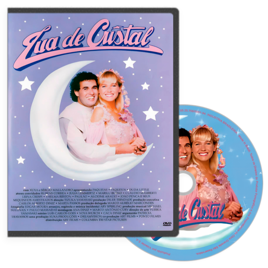 DVD - Lua de Cristal (1990) (Xuxa)