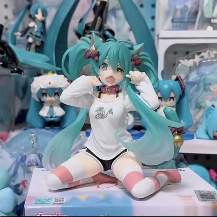 Action Figure Hatsune Miku Boneca Colecionável PVC 11cm Anime Decorativo