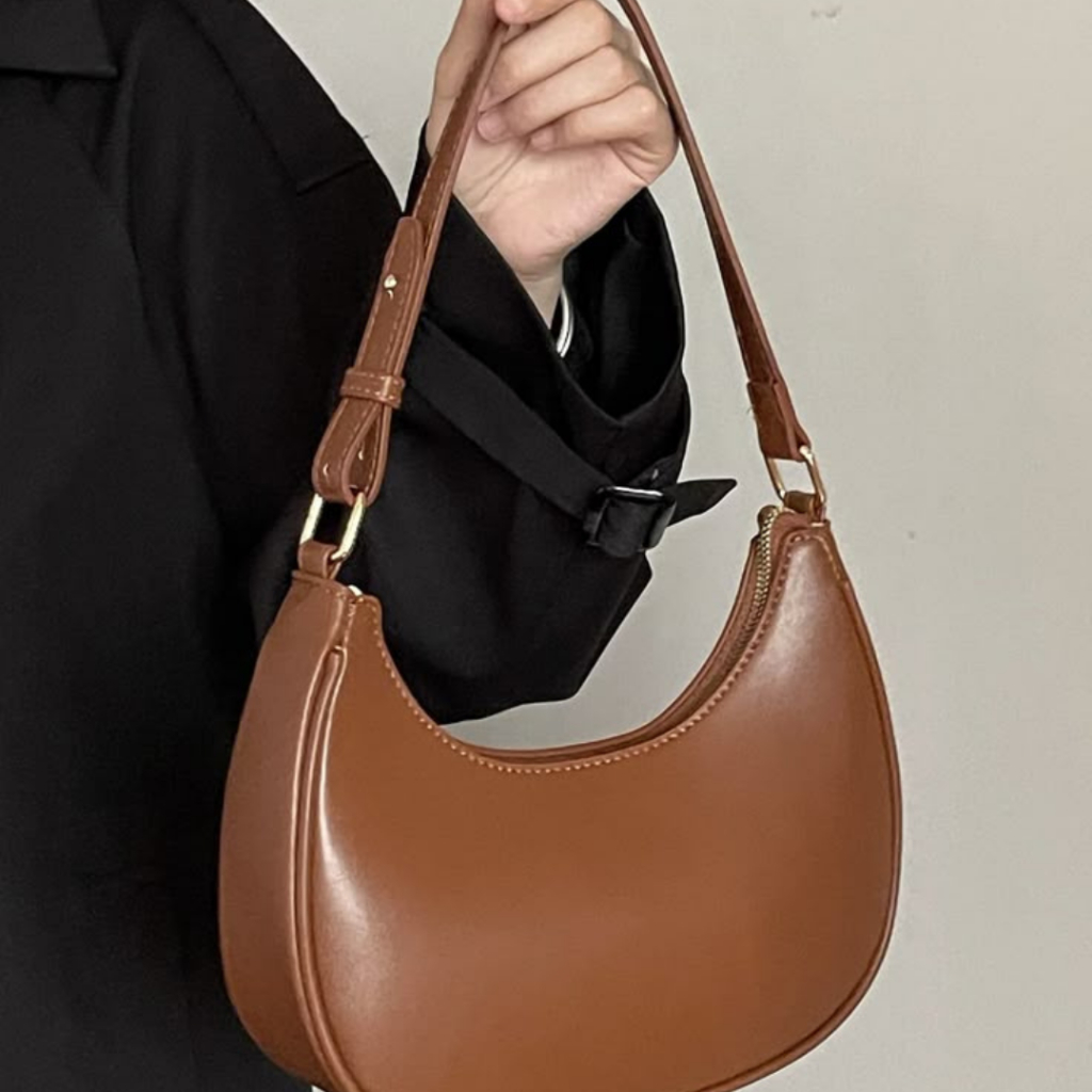 Bolsa de Luxo De Ombro meia Lua