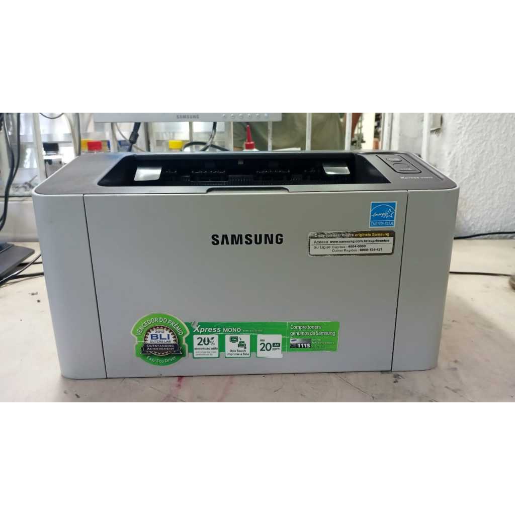IMPRESSORA LASER USADA SAMSUNG M2020 TONER CHEIO
