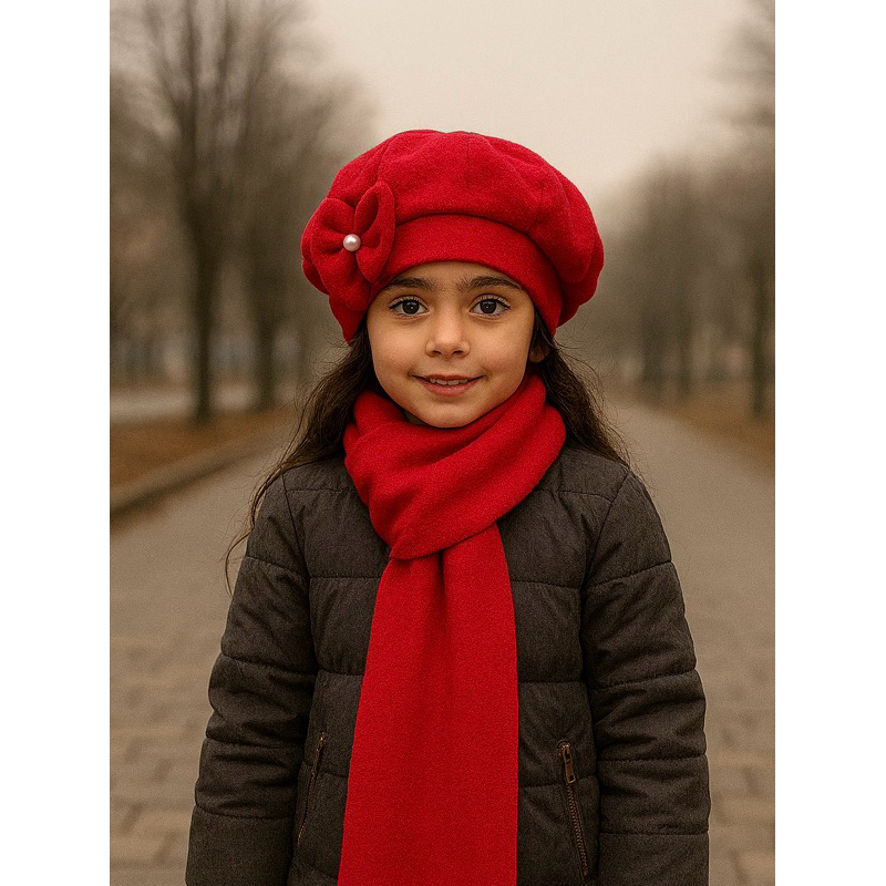 Boina ou kit (Boina + cachecol) em Oferta na Shopee