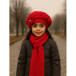 Boina ou kit (Boina + cachecol) em Oferta na Shopee