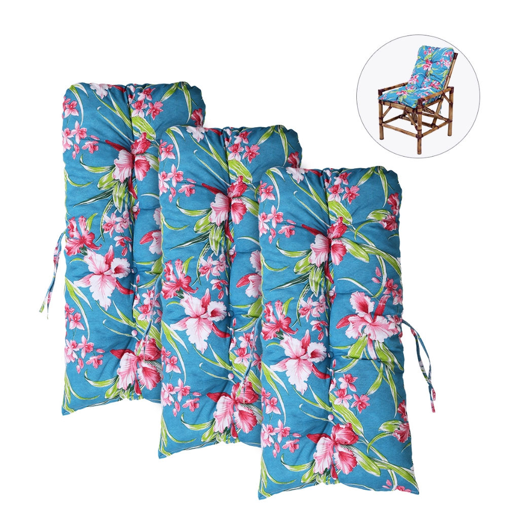03 Almofadas 95x45 Premium Pérola Confort para Pallet e Jardim Moderna e Durável