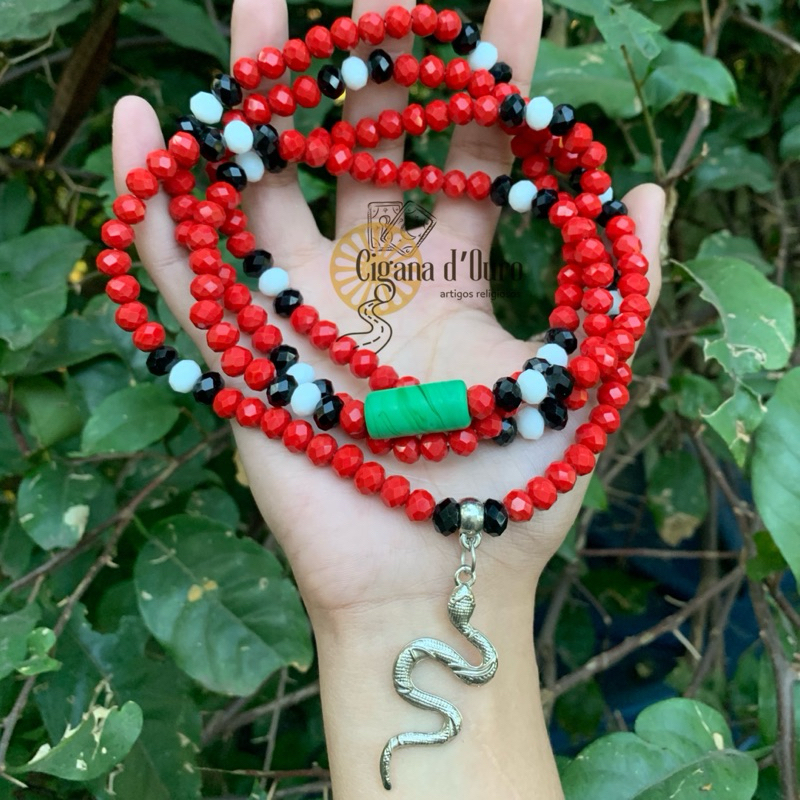 guia de caboclo exu cobra coral umbanda candomblé
