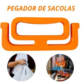 Suporte Pegador de Sacolas 16x9cm – Mais Conforto ao Carregar Compras em Oferta na Shopee