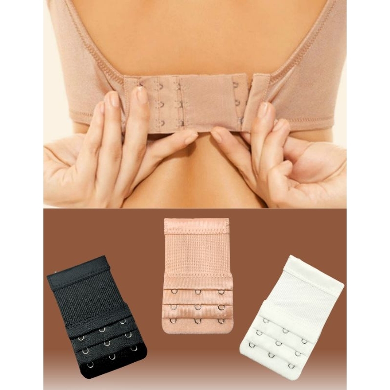 Extensor de Sutiã Três Ganchos com Elastico em Oferta na Shopee