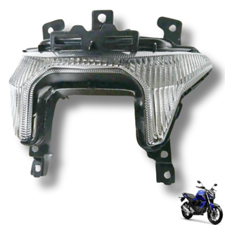 farol auxiliar fz15 2023 a 2026 luz piloto em Oferta na Shopee