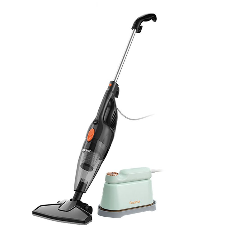 [Venda em combo] Gaabor Aspirador de pó portátil GVCW-M15A + Ferro de passar a vapor portátil HM-M01A 2 em 1 top clean - Home Appliances