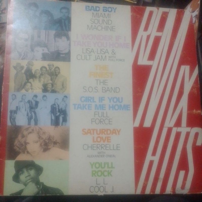 LP REMIX HITS -LISA E CULT JAM ,CHERRELLE ,FULL FORCE
