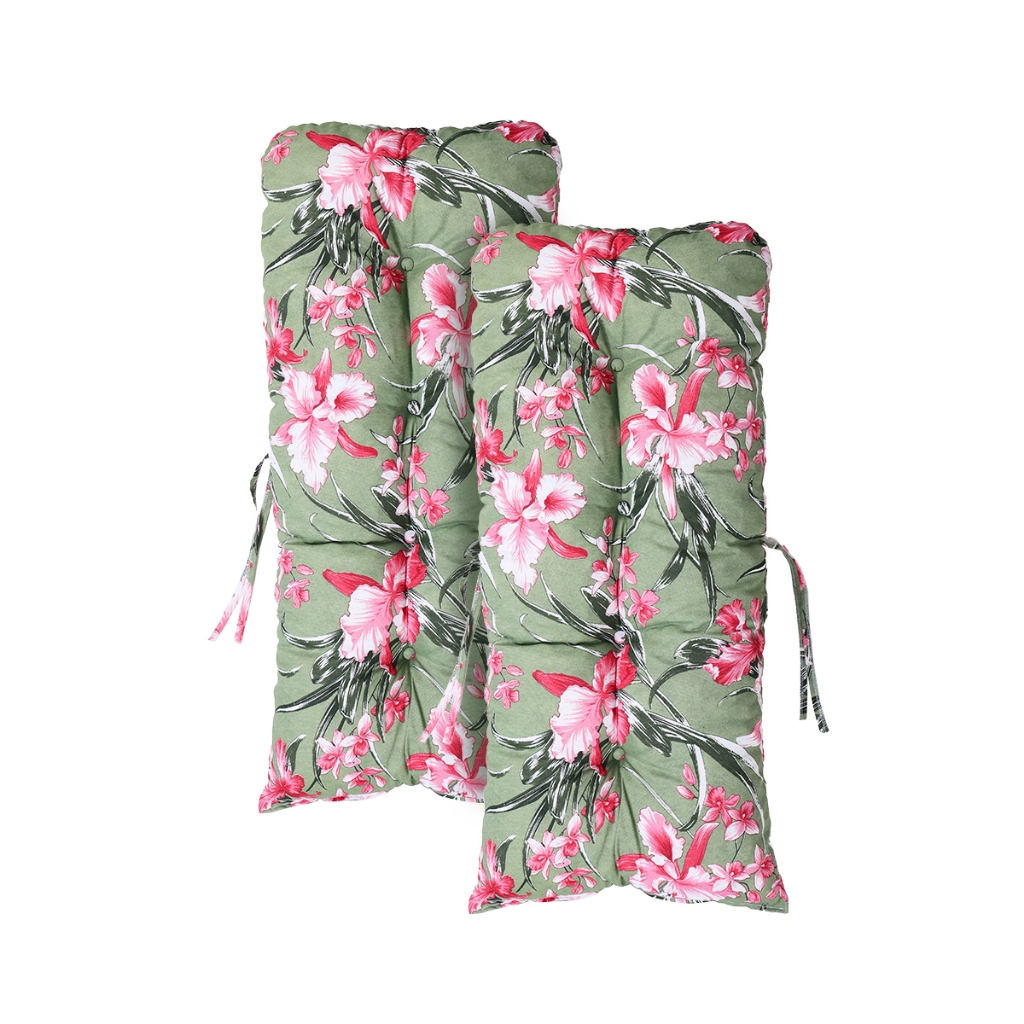 Kit 02 Almofadas 95x45 Pérola Confort para Pallet e Cadeira Estampadas e Resistentes