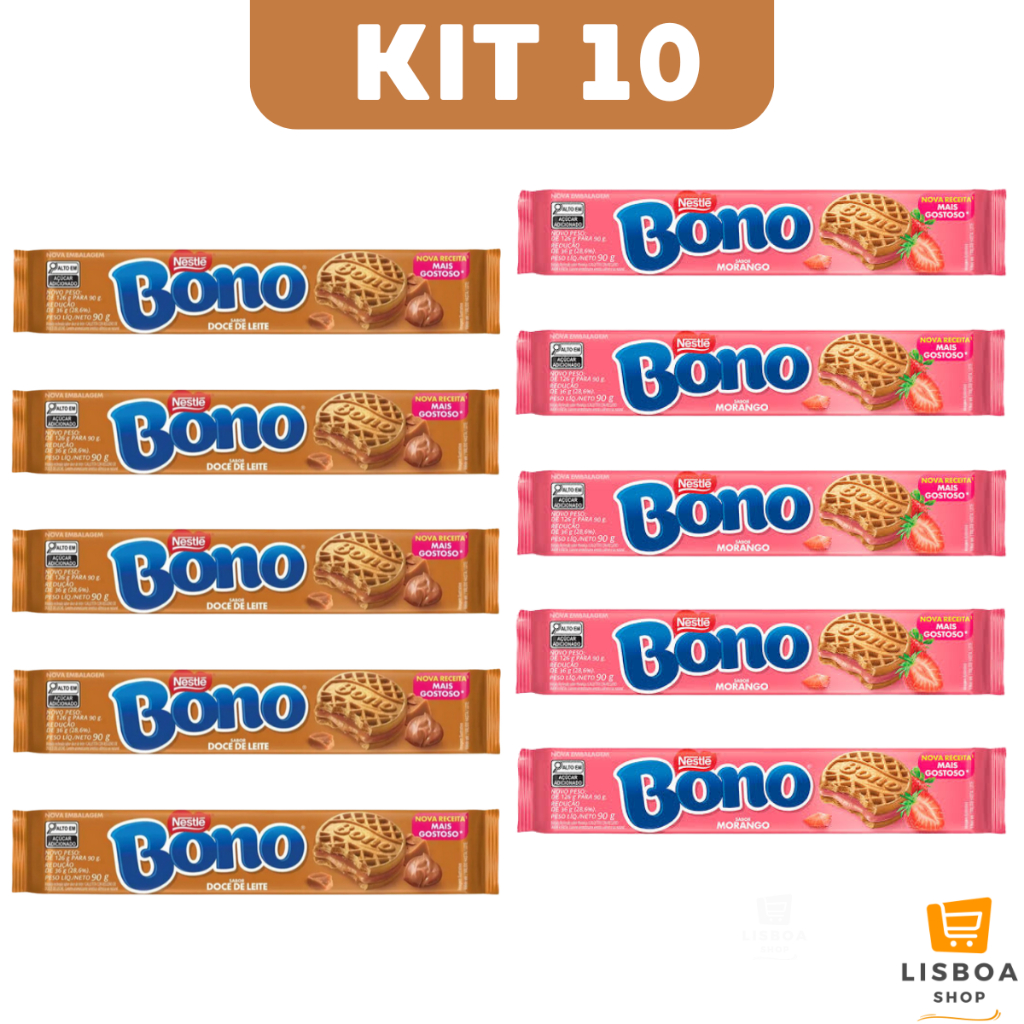 Bolacha Bono Doce de Leite: Onde Comprar | BuscaProdutos