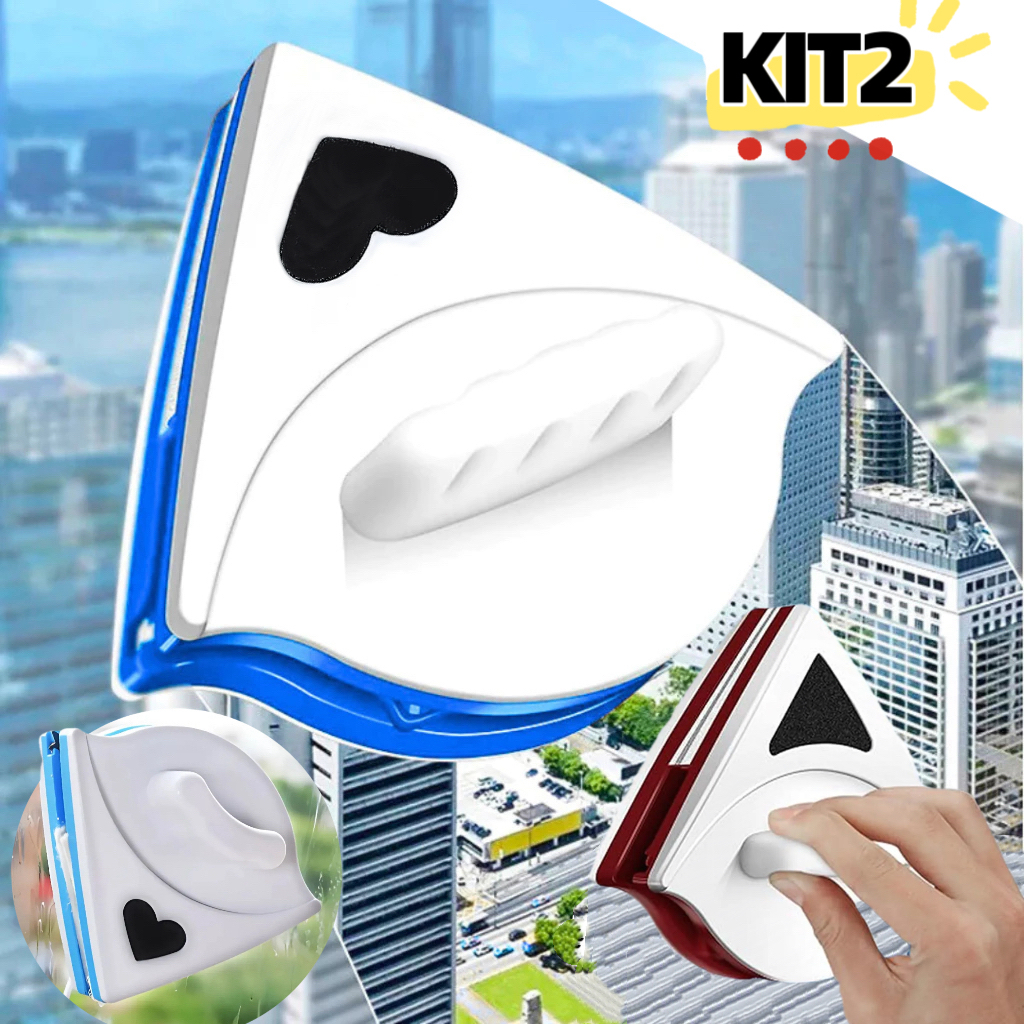 Limpa Vidro Magnético Limpador Magnético Limpa Vidro Aquários Janelas Apartamentos