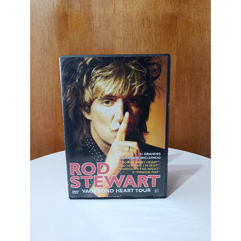 DVD ROD STEWART VAGABOND HEART TOUR