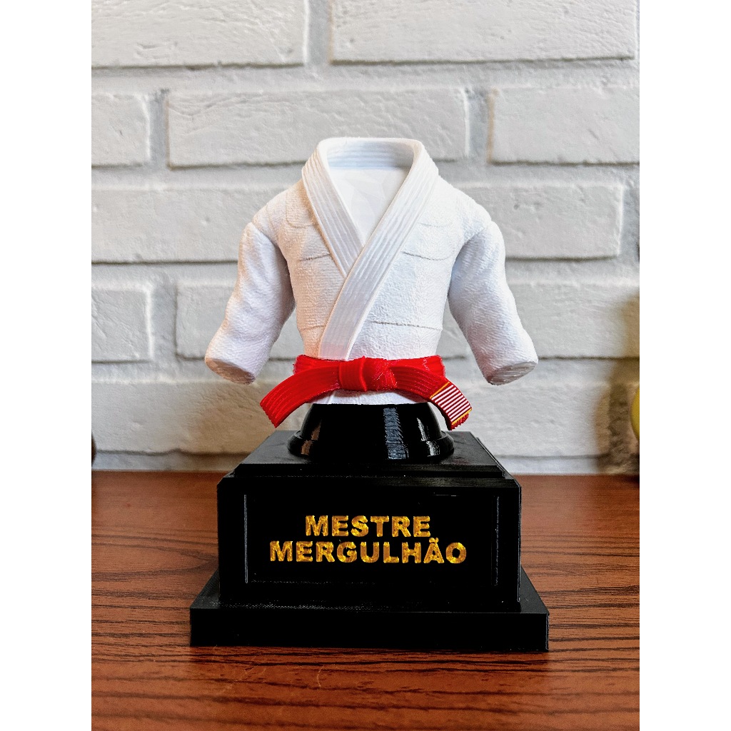 Kimono troféu/brinde academia de luta Jiujitsu/judô/karatê