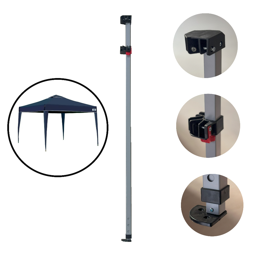 Coluna alumínio peça perna reposição conserto tenda gazebo telescópio mor x flex modelo 2026+ em Oferta na Shopee