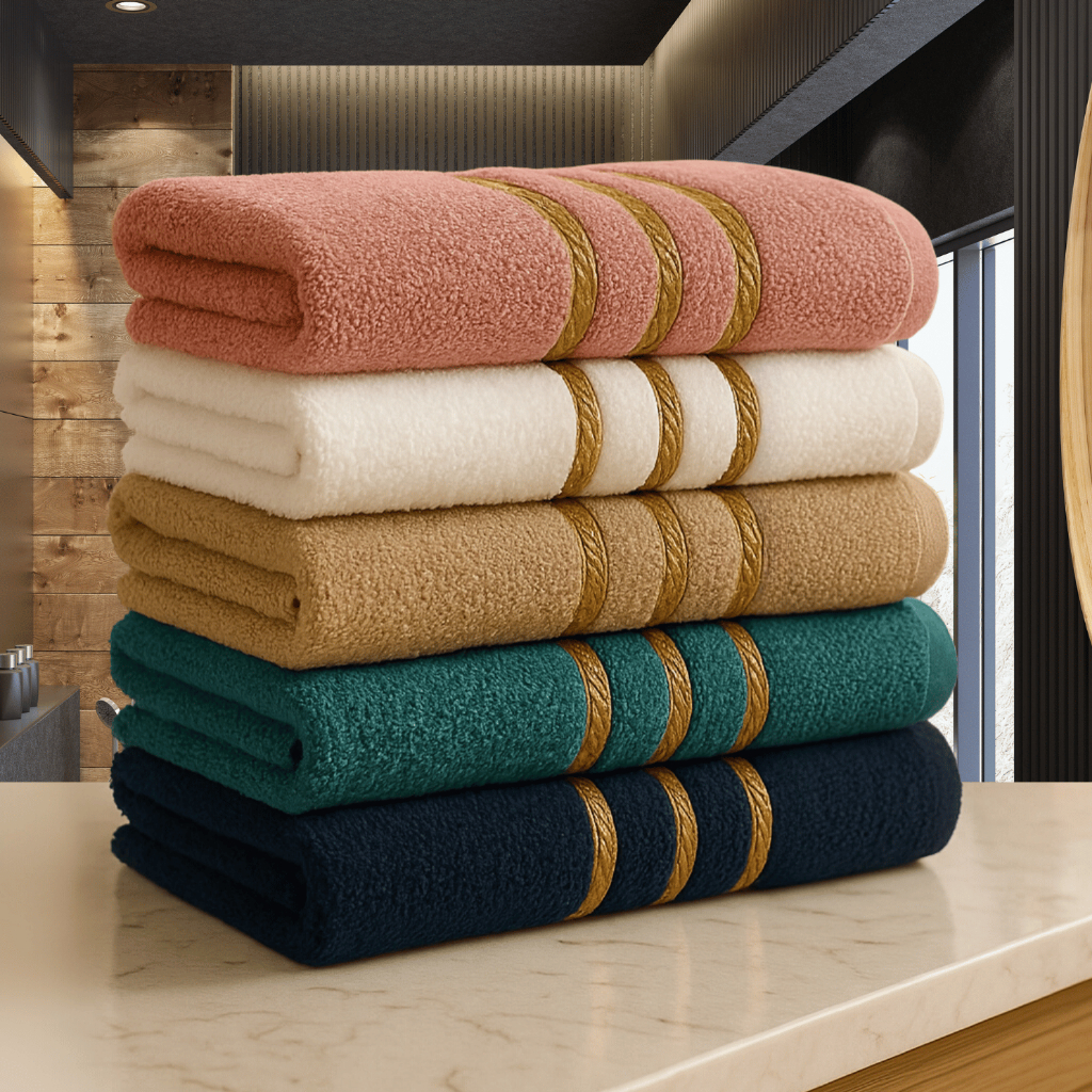 Kit Toalhas de Rosto Premium 100% Algodão | Design Sortidos