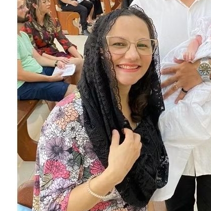 Véu Católico infinity - Véu Católico Tradicional de Missa.