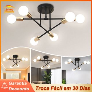 Lustre Moderno Nórdica Luminária de Teto para sala de jantar quarto e cozinha Decorativa De Casa em Oferta na Shopee