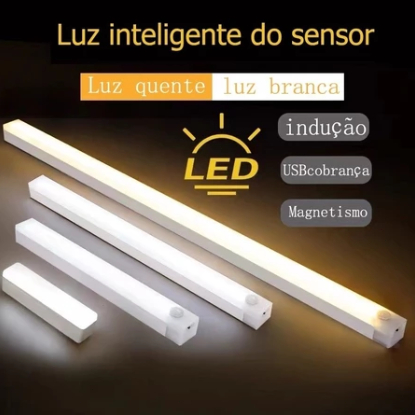 20/30/50 cm Luz LED Sem Fio sensor De Inteligente Do Guarda-Roupa Quarto De Conveniência Carregamento USB
