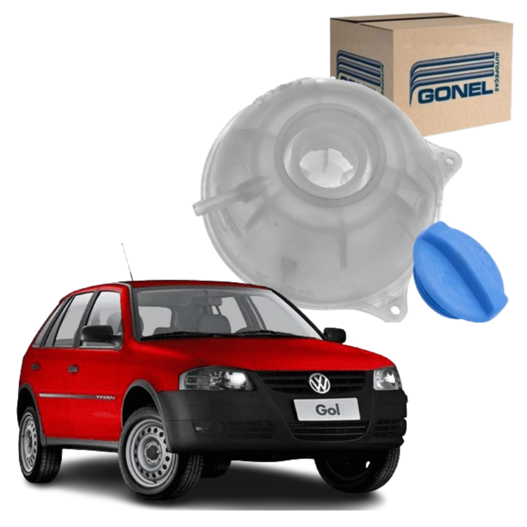 Reservatório de Água + tampa - VOLKSWAGEN - GOL 1.6 1.8 AP - 1999 ATÉ 2008 - G2 G3 G4
