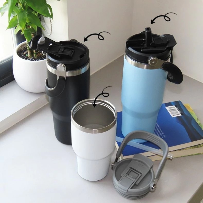 Garrafa térmica portátil Garrafa Térmica De Viagem Inox Isolada Frio/calor  Com Isolamento A Vácuo em Oferta na Shopee