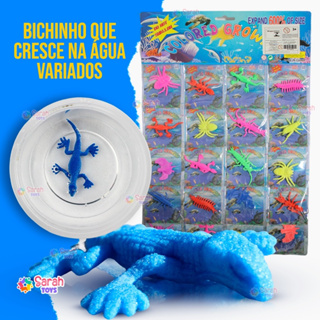 24 BICHINHOS QUE CRESCEM NA ÁGUA VARIADOS em Oferta na Shopee