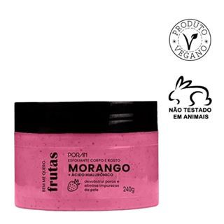 Esfoliante Corpo e Rosto Porán Morango PR240