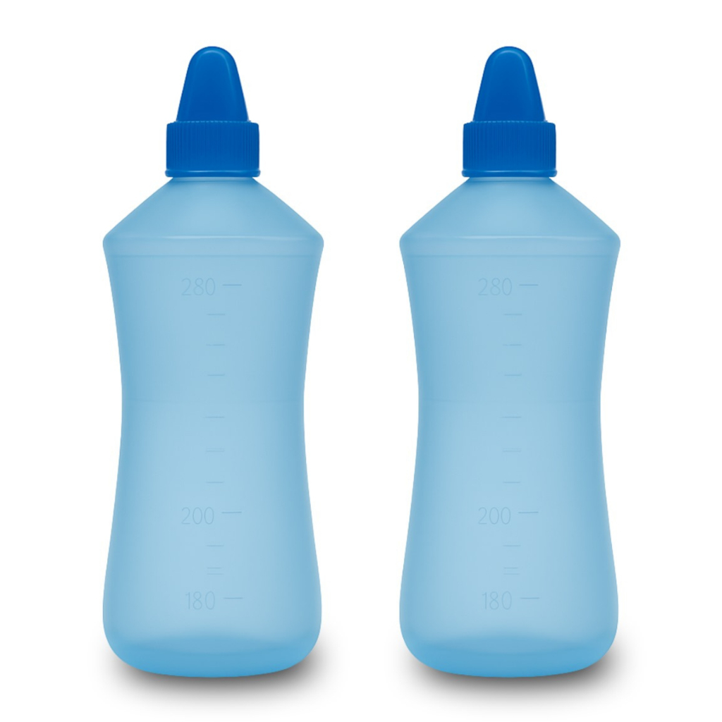 Lavador Nasal Garrafinha Frasco Higienizador Nasal 250ml Para Crianças E Bebês - Kit Com 2